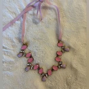 Crewcuts girls necklace with ribbon tie